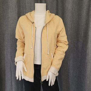 Hurley Canvas Jacket Pale Peach Hooded Women’s Size S